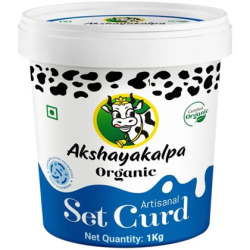 Akshayakalpa Artisanal Organic Set Curd (1 Kg)