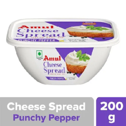 Amul Cheese Spread - Punchy Pepper (200 g) Amul Cheese Spread - Punchy Pepper (200 g)