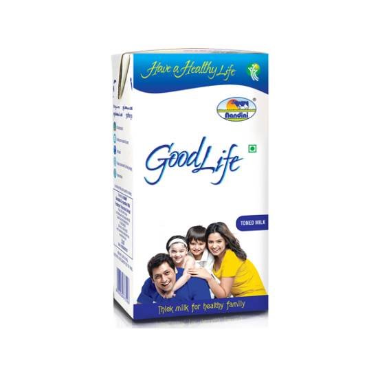 Nandini Goodlife Toned Milk (1L)