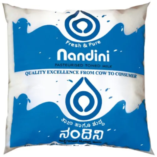 Nandini Toned Milk (500 ml)